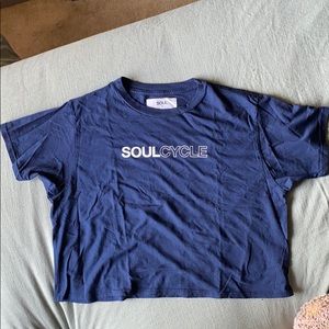SoulCycle crop tee